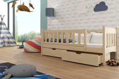 Wooden Single Bed Gucio with Storage - product image 7
