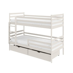 Wooden Bunk Bed Gusto With Storage in Cotton, image 5