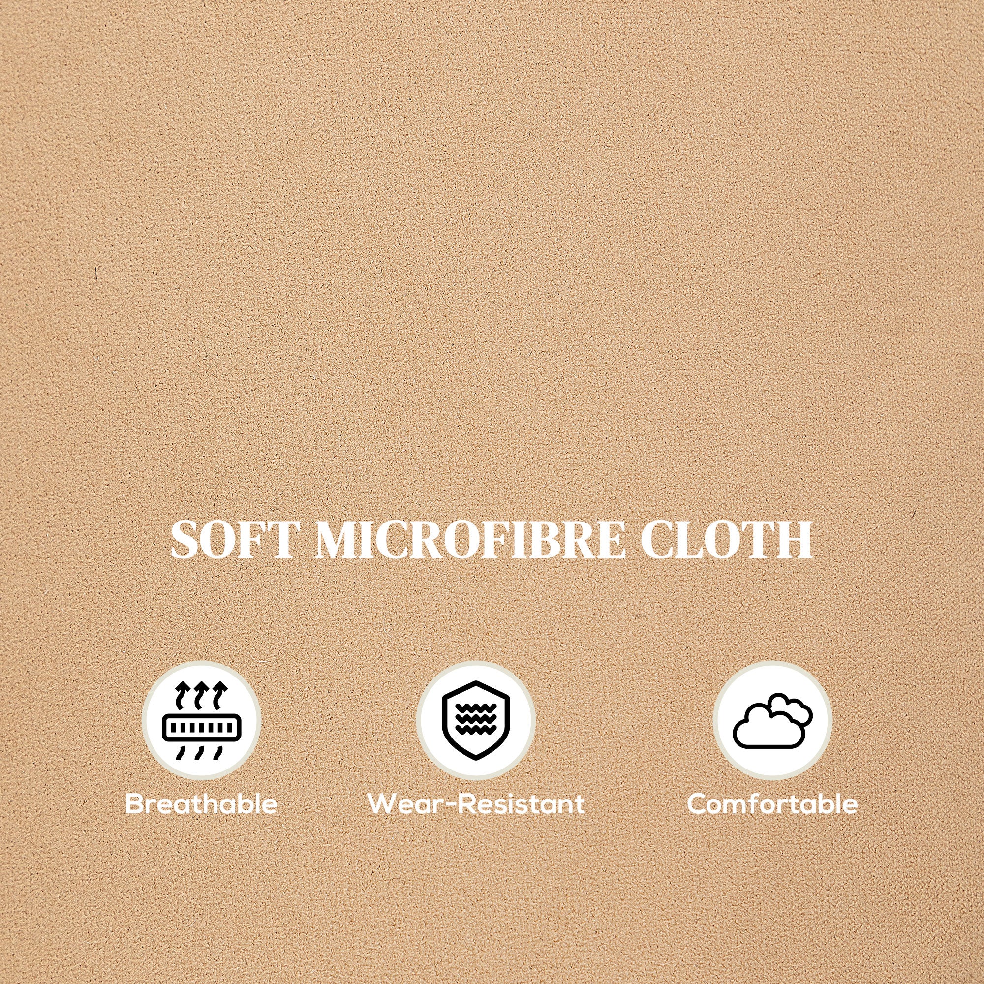 HOMCOM 140√Ç¬∞ Manual Reclining Armchair, with Footrest - Light Brown