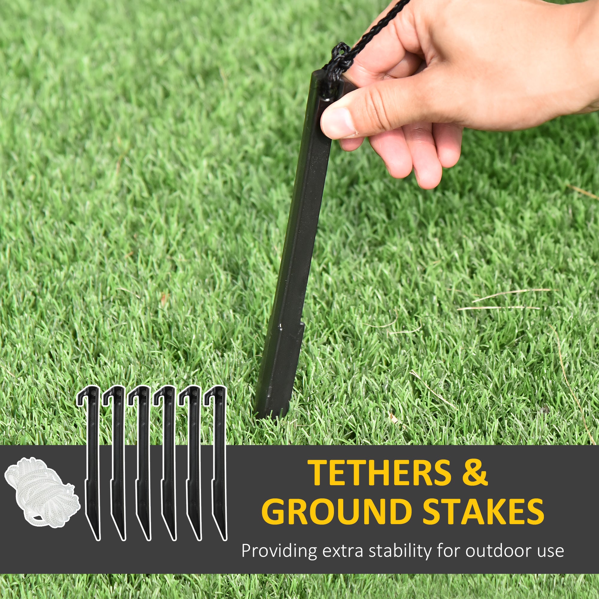 HOMCOM 5.5ft Christmas Inflatable Santa Claus Riding a Motorcycle Blow Up Decoration Xmas D√É¬©cor for Garden