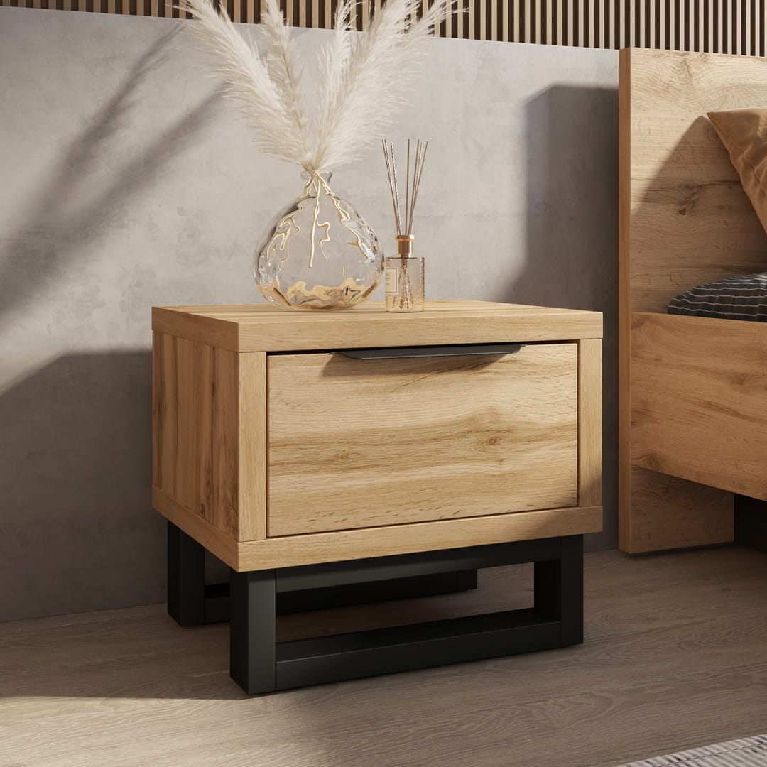 Halle Bedside Table 55cm
