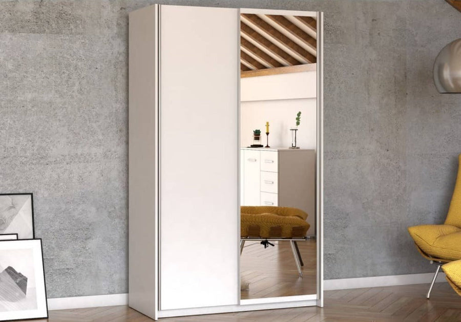 Hit Sliding Door Wardrobe 120cm