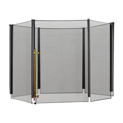 HOMCOM 10ft Trampoline Net Replacement Enclosure, Black