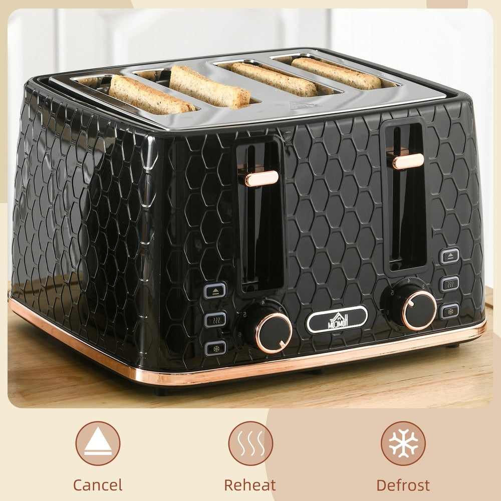 The kitchen appliance with icons showing the cancel, reheat and defrost settings