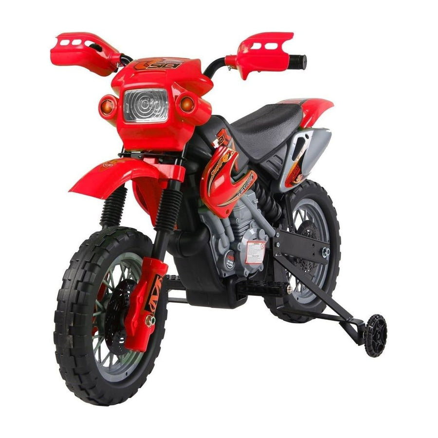 6V Kids Child Electric Motorbike Ride on Motorcycle Scooter Children Toy Gift in Red