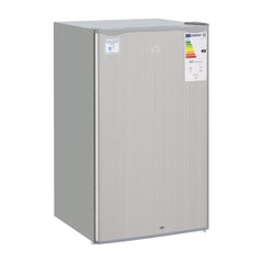 HOMCOM 91L Freestanding Under-Counter Fridge with Lock in grey, a compact appliance for your kitchen