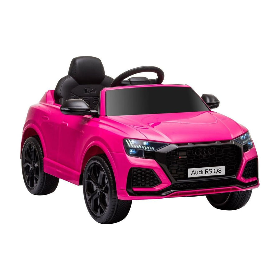 HOMCOM Audi RS Q8 6V Kids Electric Ride On Car Toy in Pink