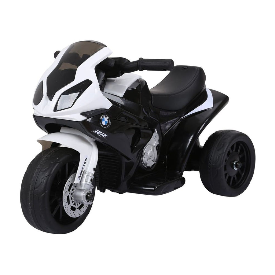 HOMCOM Electric Kids Ride on BMW Motorbike W/Headlights in Black