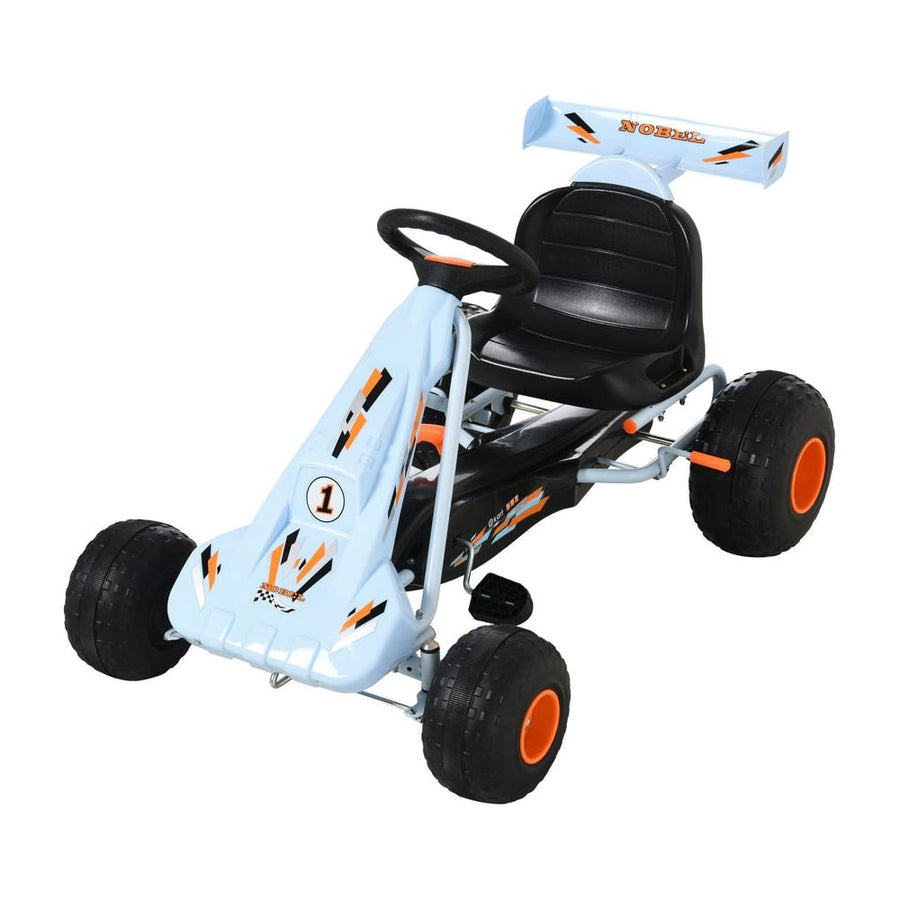 HOMCOM Kids Children Pedal Go Kart Manual Ride On Car