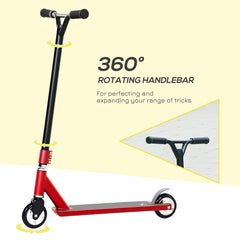 HOMCOM Stunt Scooter in Red