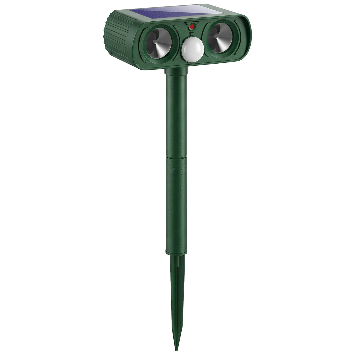 Outsunny Ultrasonic Cat Repellent, PIR Motion Sensor 110°, LED Flash, Solar Cat Deterrents for Gardens UK
