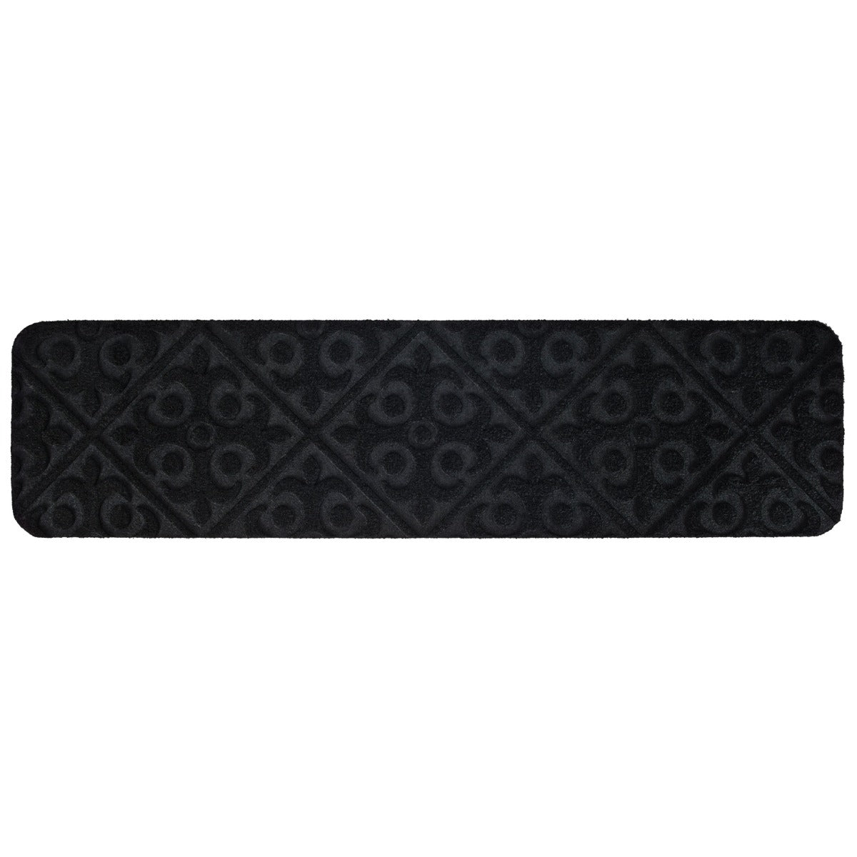 Non-Slip Stair Mats with Reusable Adhesive-Black