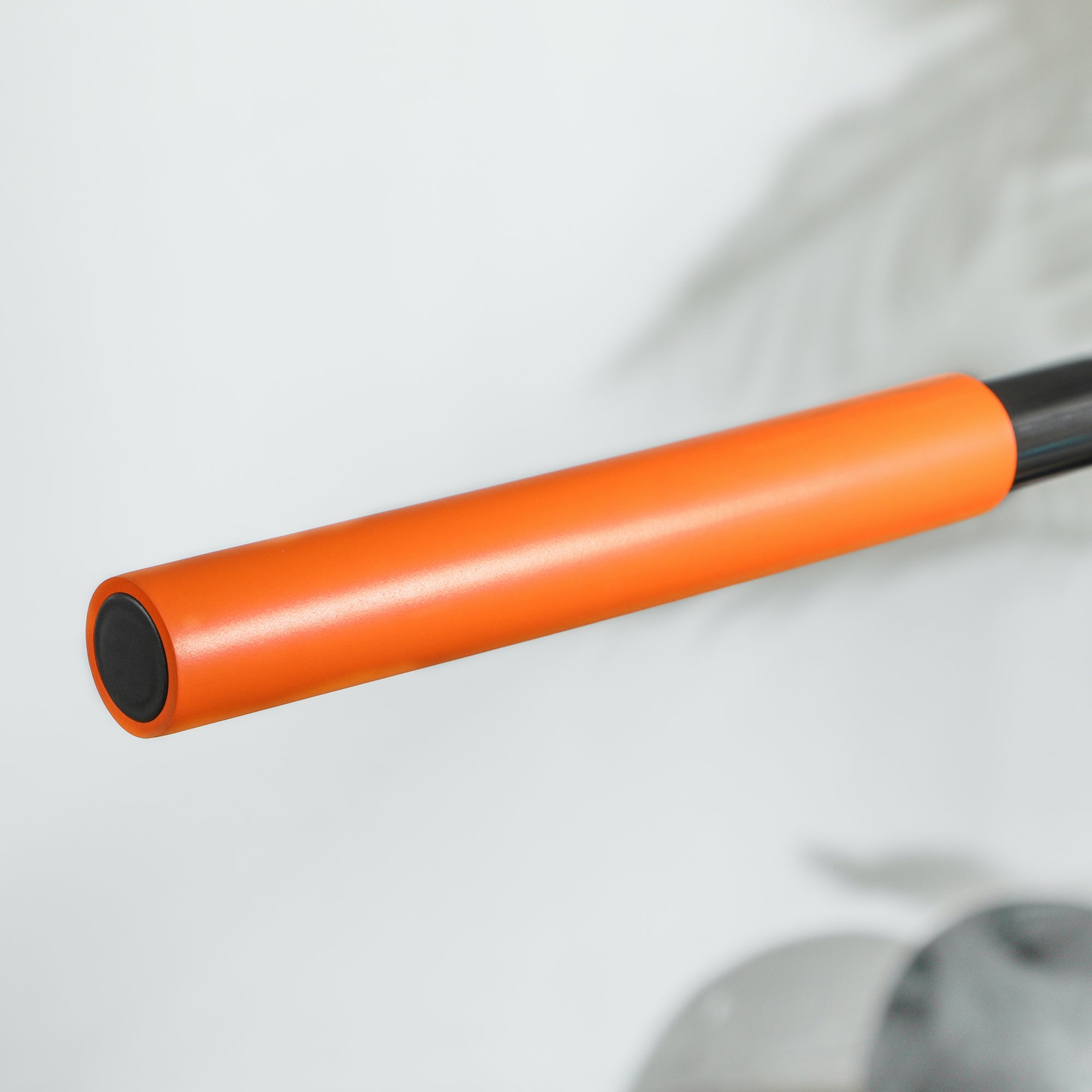 HOMCOM 40" Fitness Trampoline with Adjustable Handle, Rebounder Trampoline, Mini Jumper for Indoor Exercise Workout, Orange