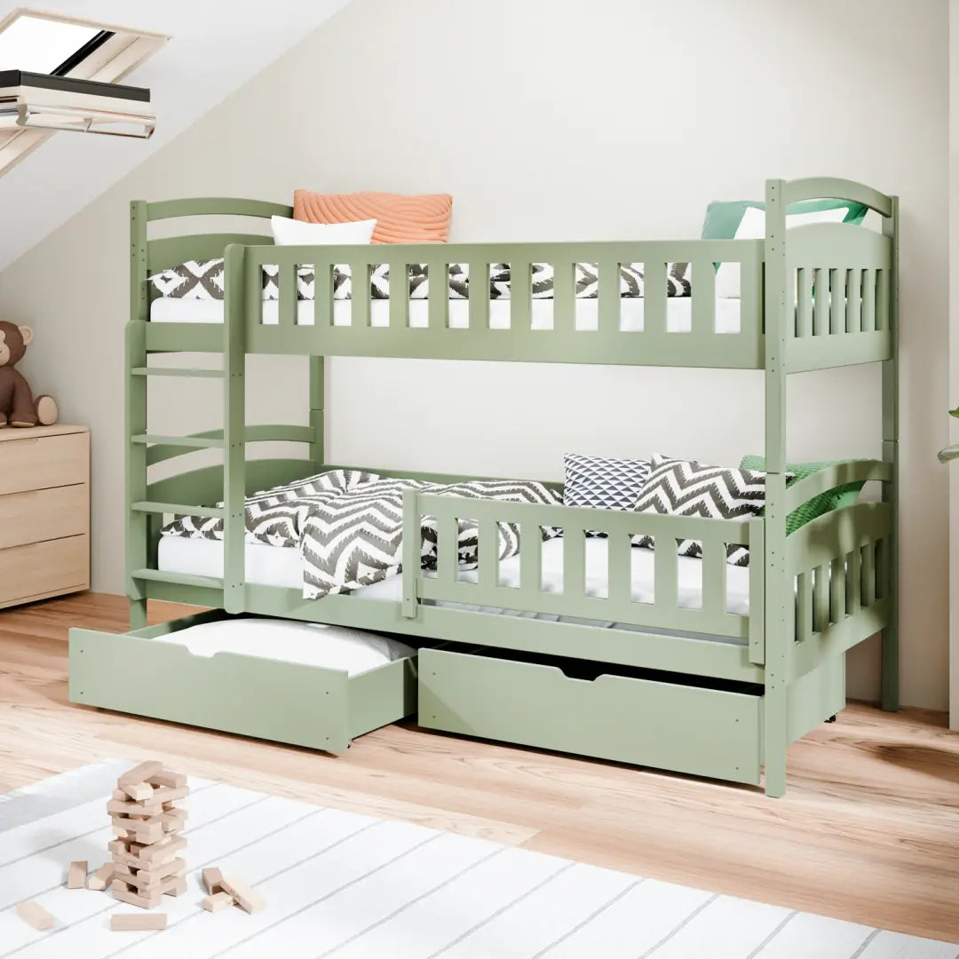 Wooden Bunk Bed Ignas with Storage - product image 15