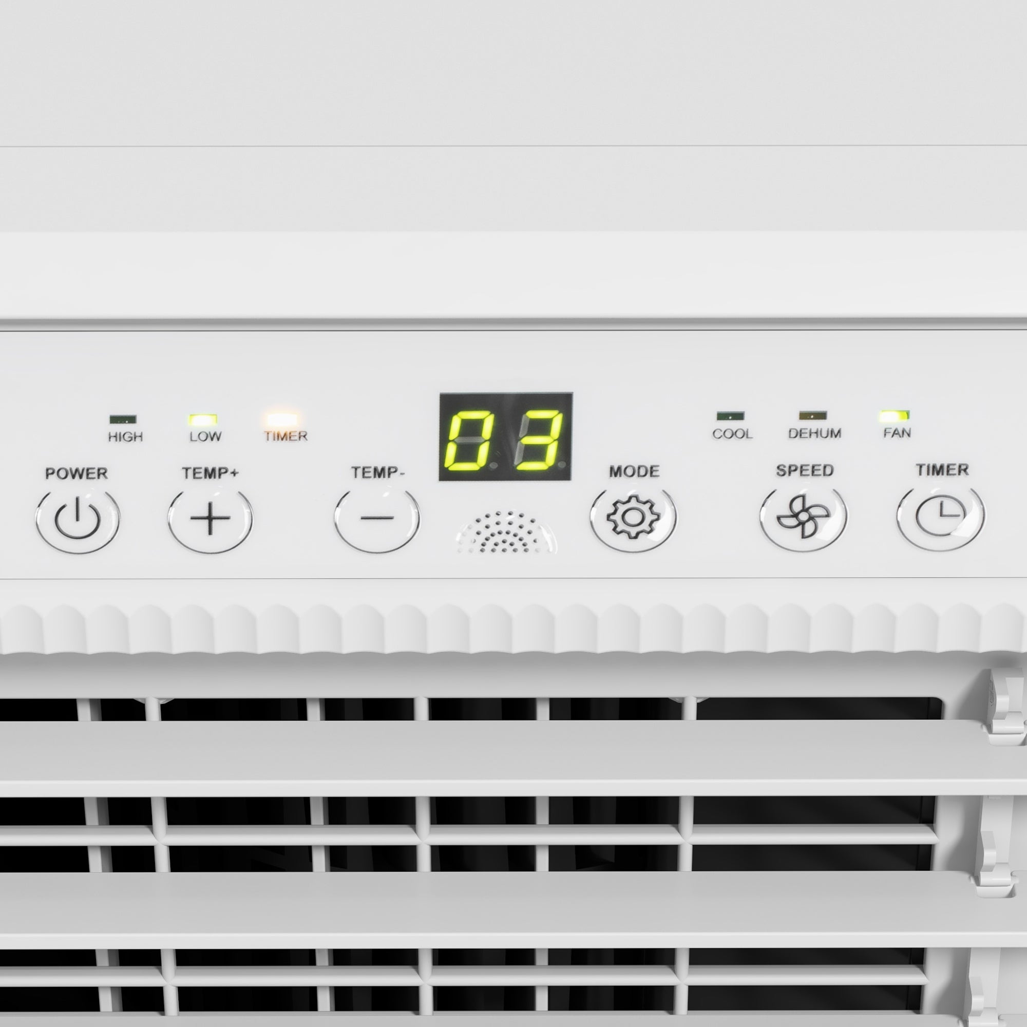 HOMCOM 9,000 BTU Mobile Air Conditioner for Room up to 28m√Ç¬≤, with Dehumidifier, 24H Timer, Wheels, Window Mount Kit