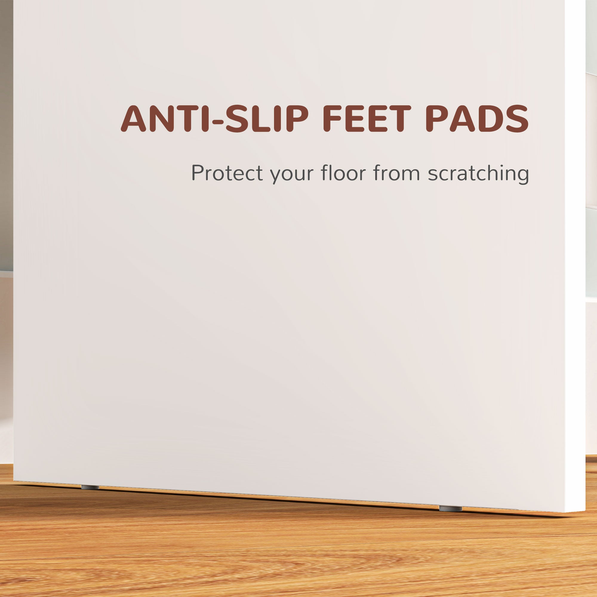 HOMCOM Storage Dressing Table, with LED Light Mirror - White