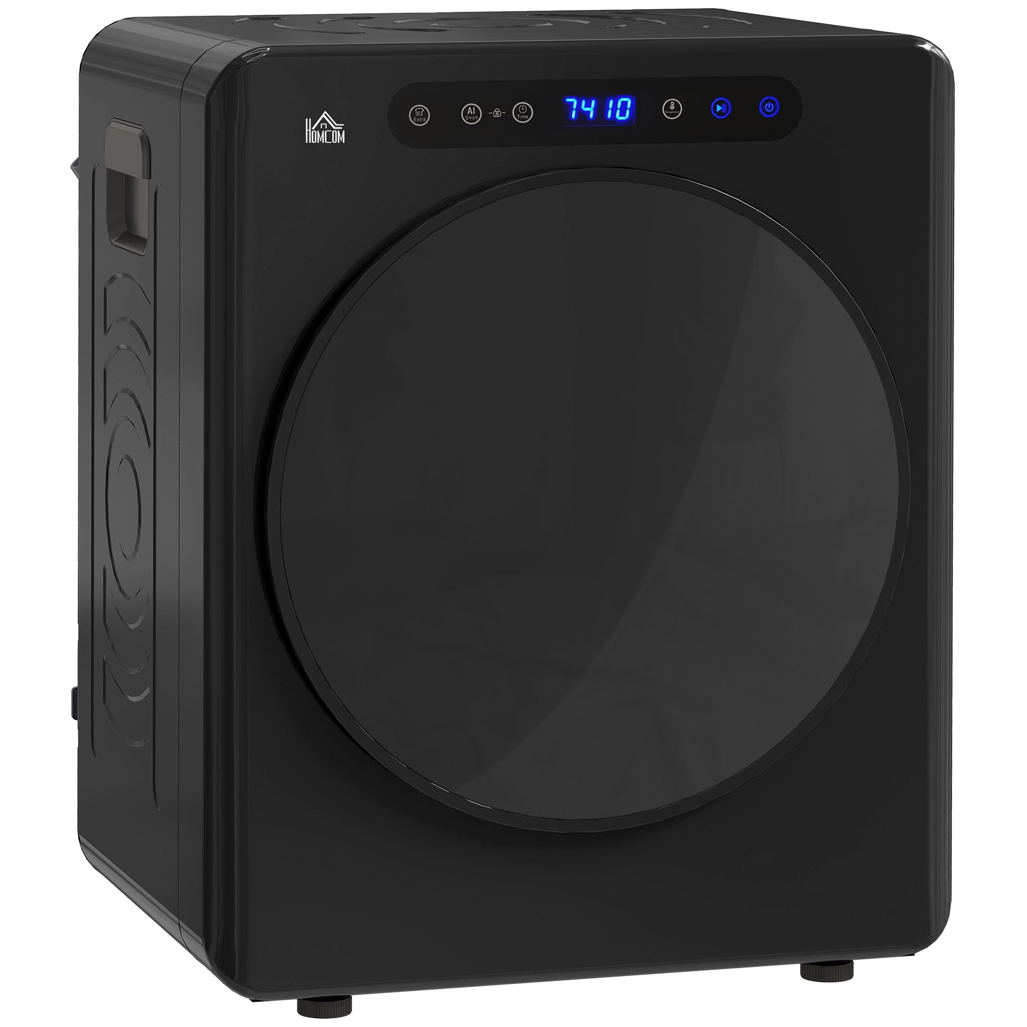 HOMCOM 4kg Compact 40-60√¢‚Äû∆í Tumble Dryer - Black
