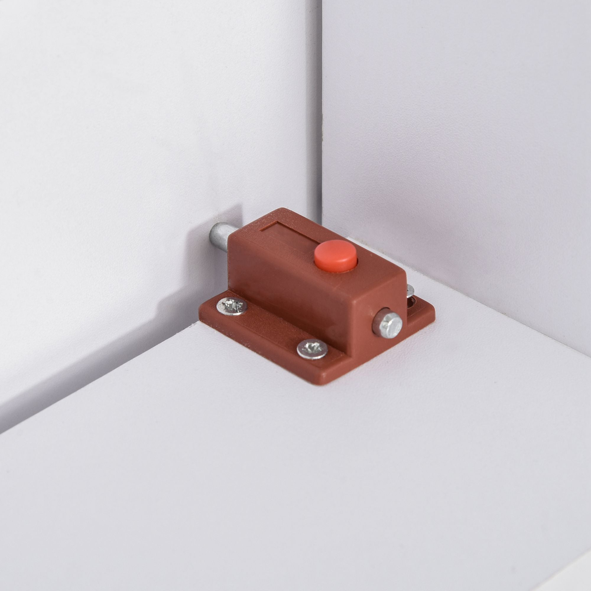 HOMCOM Space-saving Drop Leaf Table, Folding Dining Table for Small Space, Kitchen, Dining Room, White