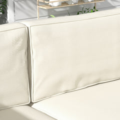 Outsunny 14-piece Dining Set Cushions - Cream