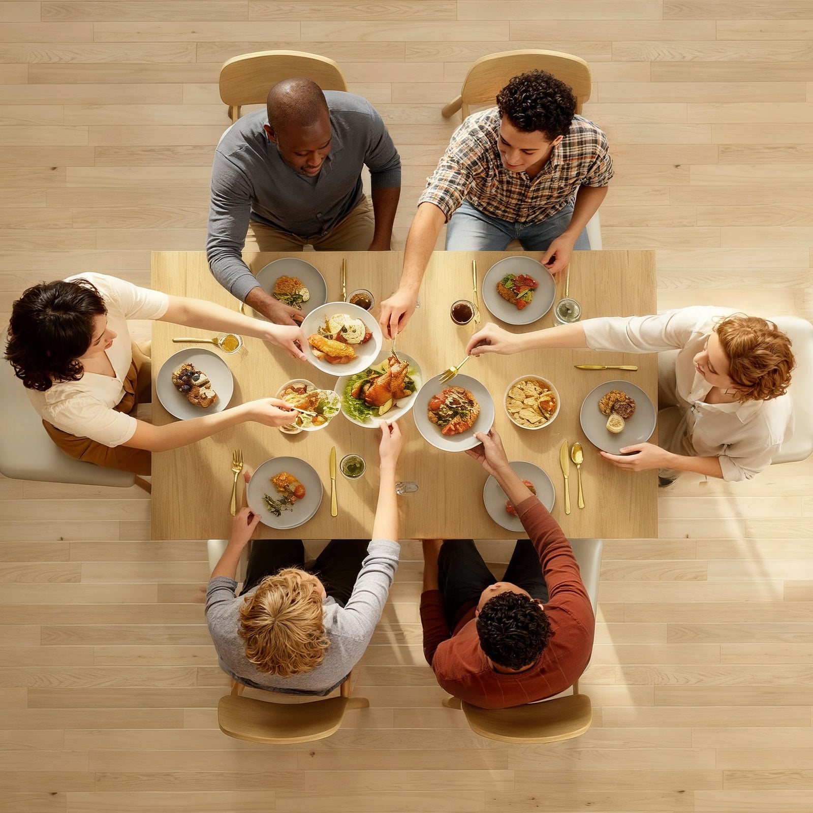 HOMCOM Folding Dining Table for 4-6, Rectangular Extendable Drop Leaf Table for Small Spaces, 140 x 80 x 77.5 cm, Natural