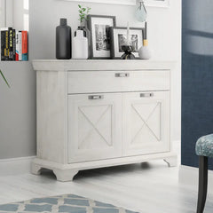 Kashmir Sideboard Cabinet 123cm in White