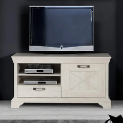 Kashmir TV Cabinet 123cm in White