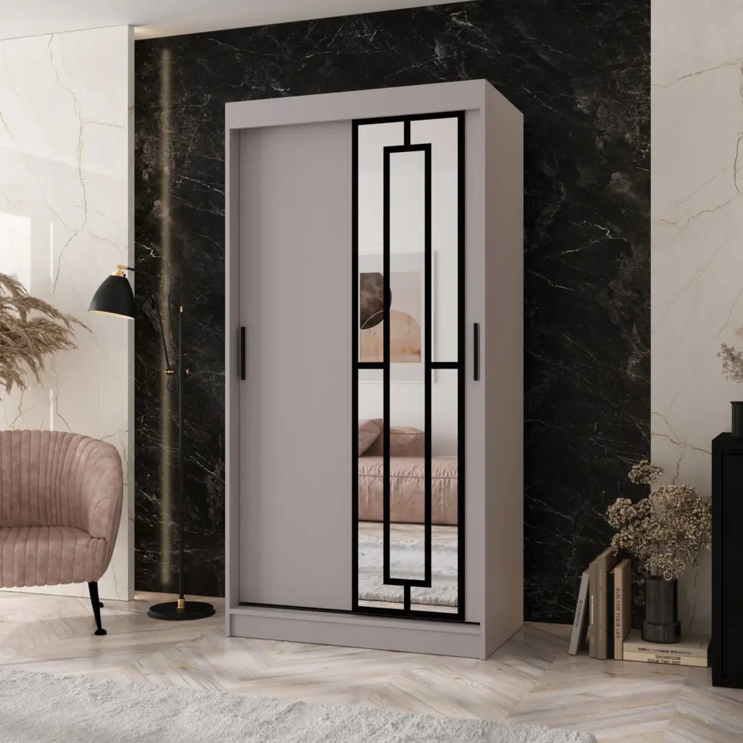 Modena Sliding Door Wardrobe 100cm