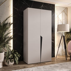 Piano I Hinged Door Wardrobe 100cm - product image 3