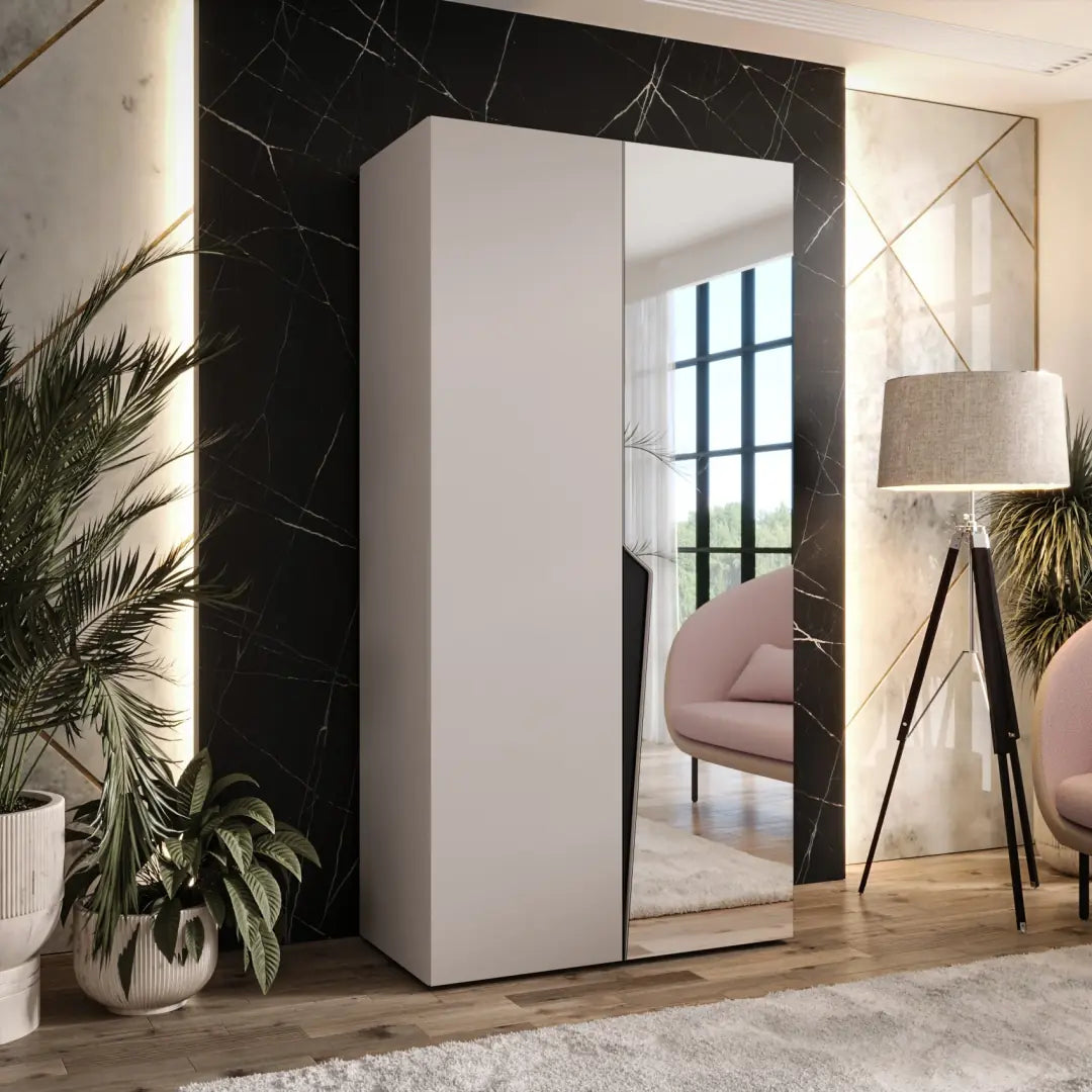 Piano II Hinged Door Wardrobe 100cm - product image 3