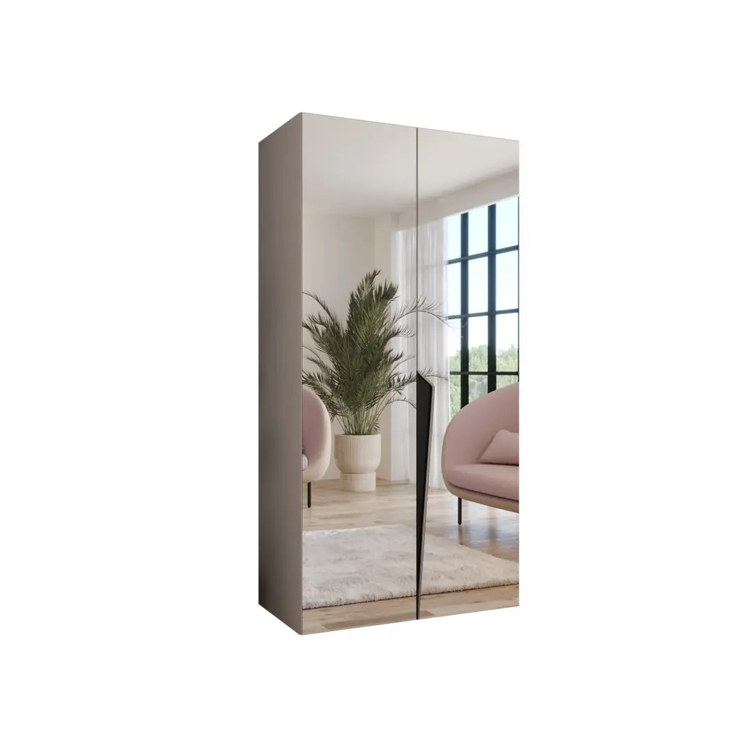 Piano III Hinged Door Wardrobe 100cm
