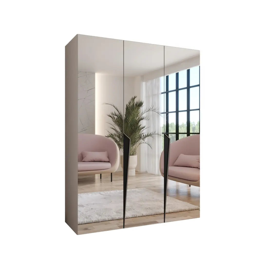 Piano III Hinged Door Wardrobe 150cm