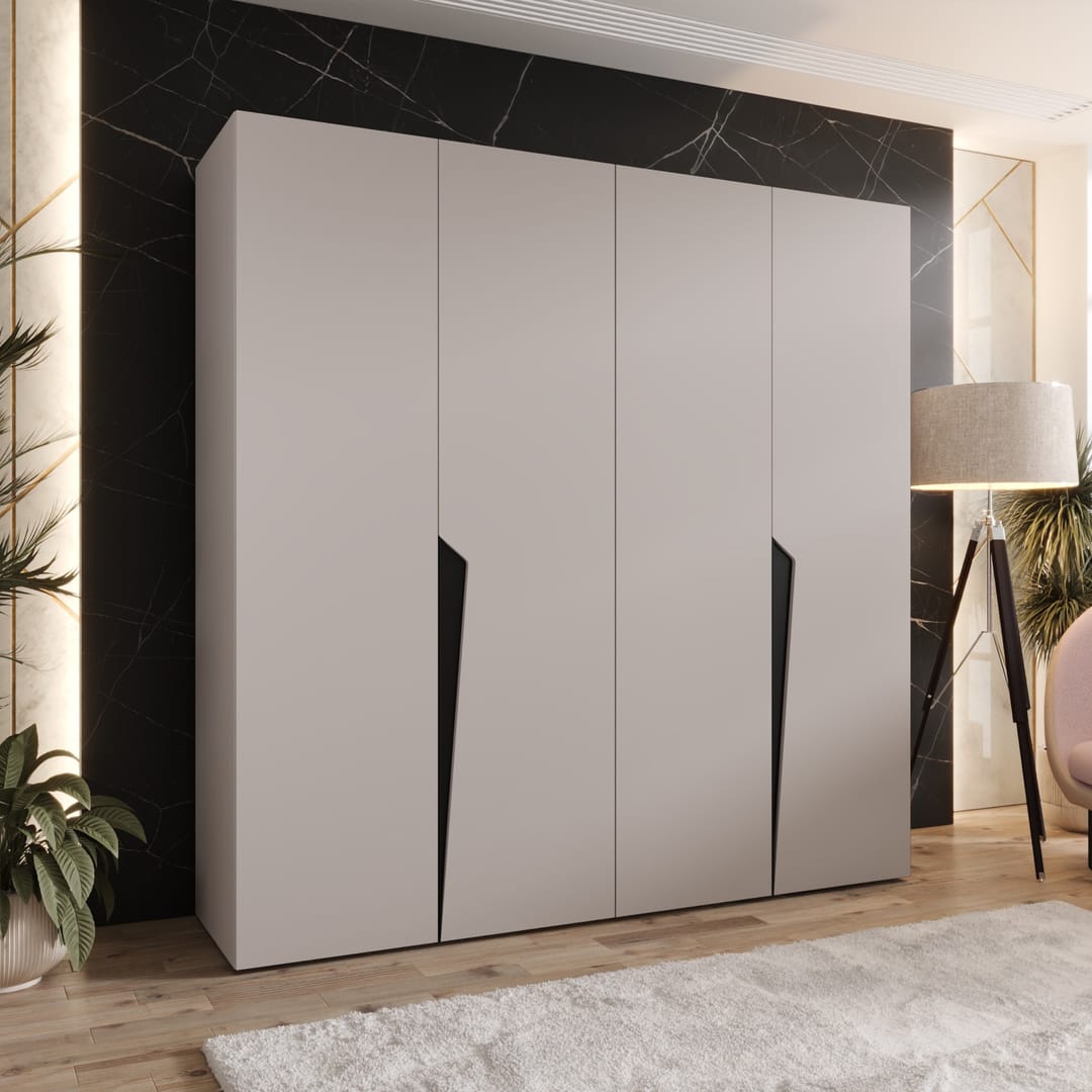 Piano I Hinged Door Wardrobe 200cm - product image 3