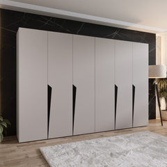 Piano I Hinged Door Wardrobe 300cm - product image 5