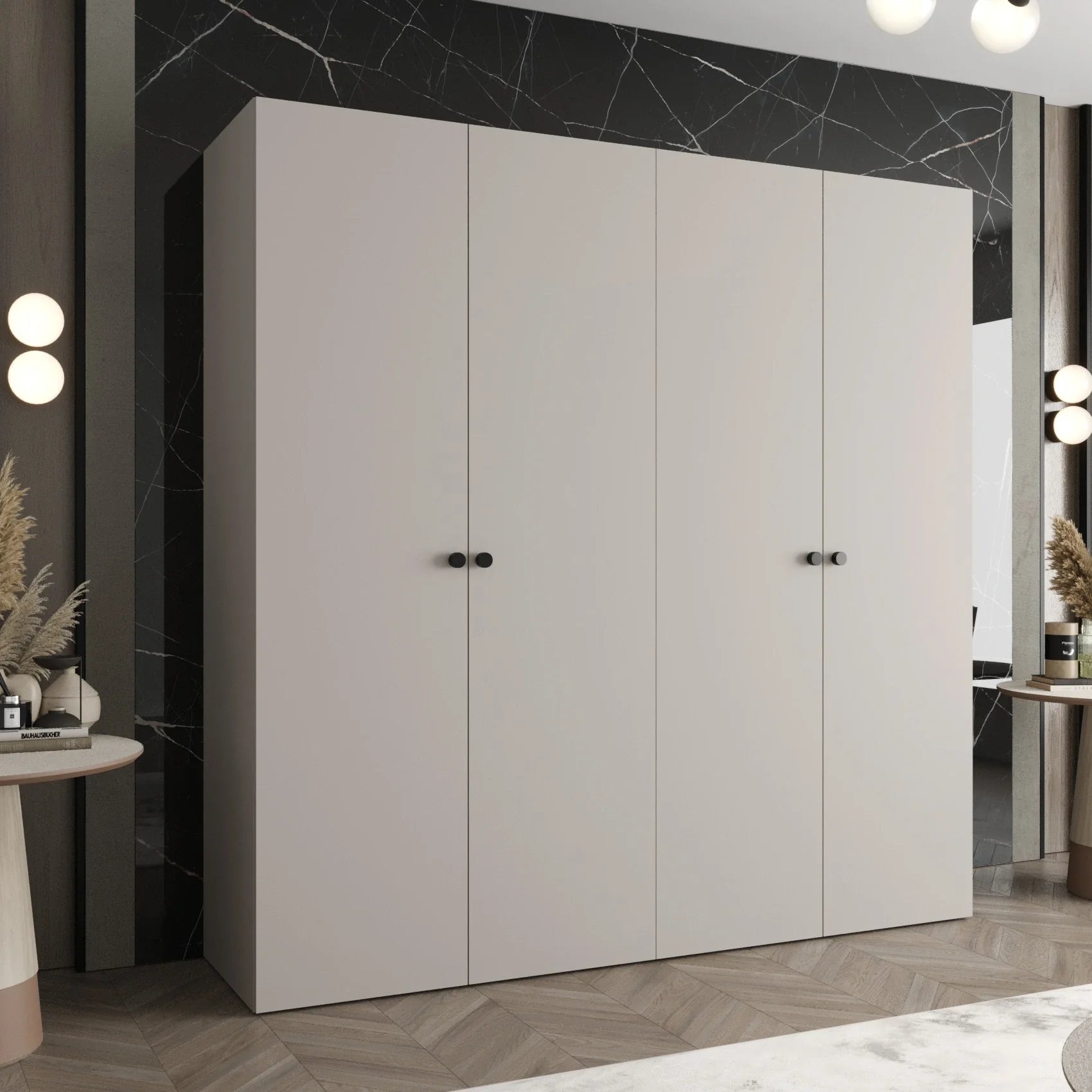 Parma I Hinged Door Wardrobe 200cm