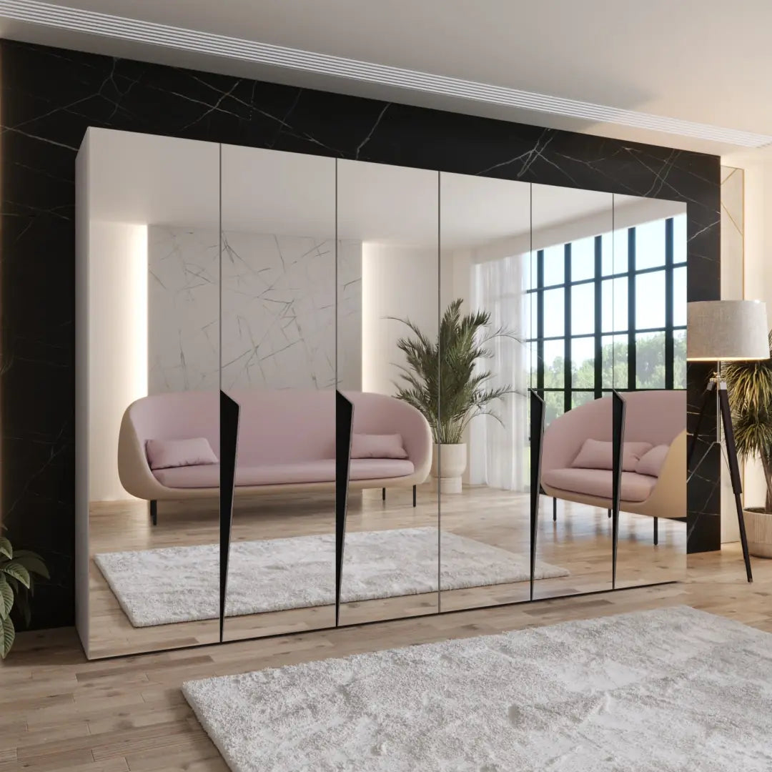 Piano III Hinged Door Wardrobe 300cm - product image 3