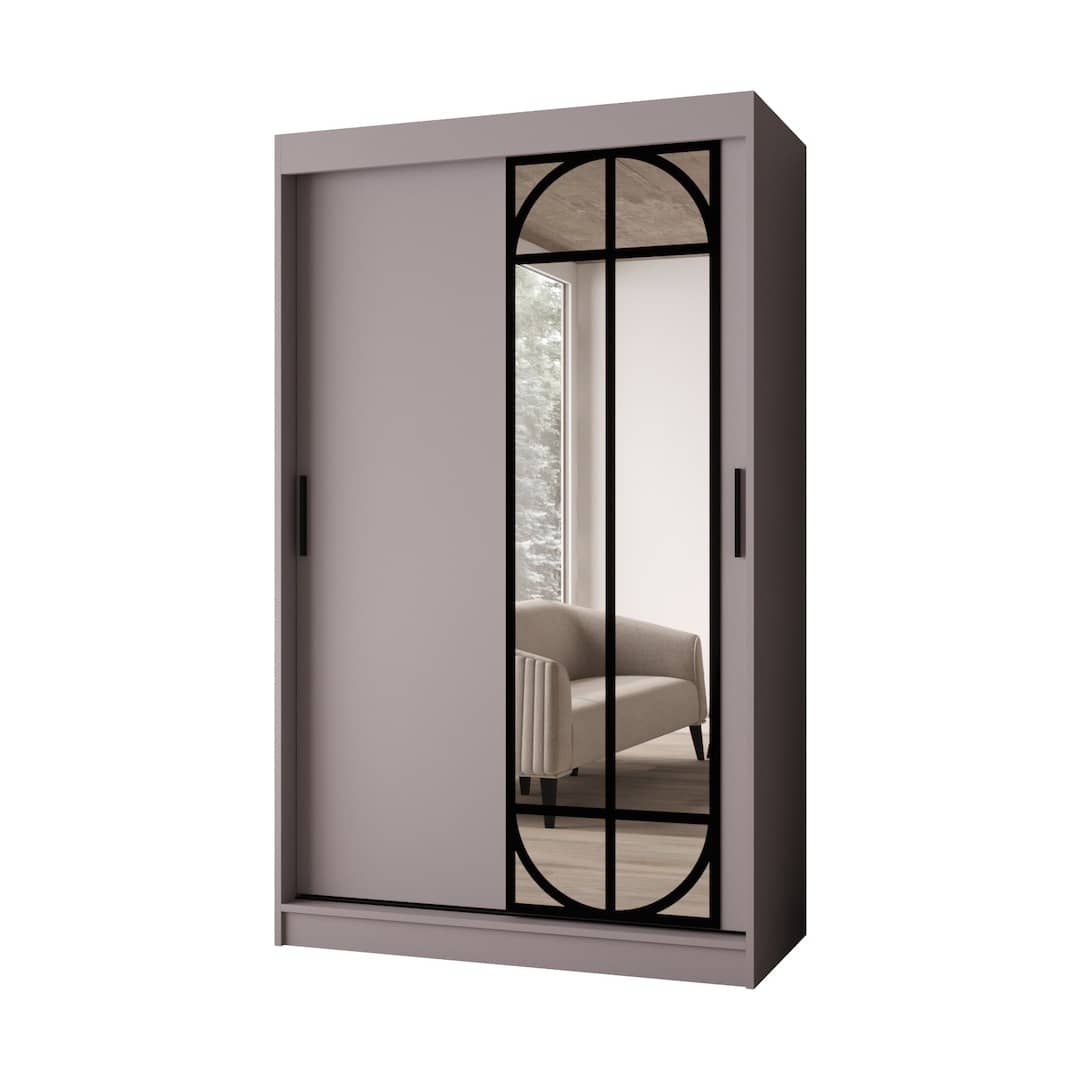 Lugo Sliding Door Wardrobe 120cm
