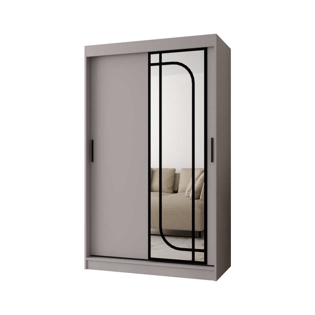 Alabama Sliding Door Wardrobe 120cm