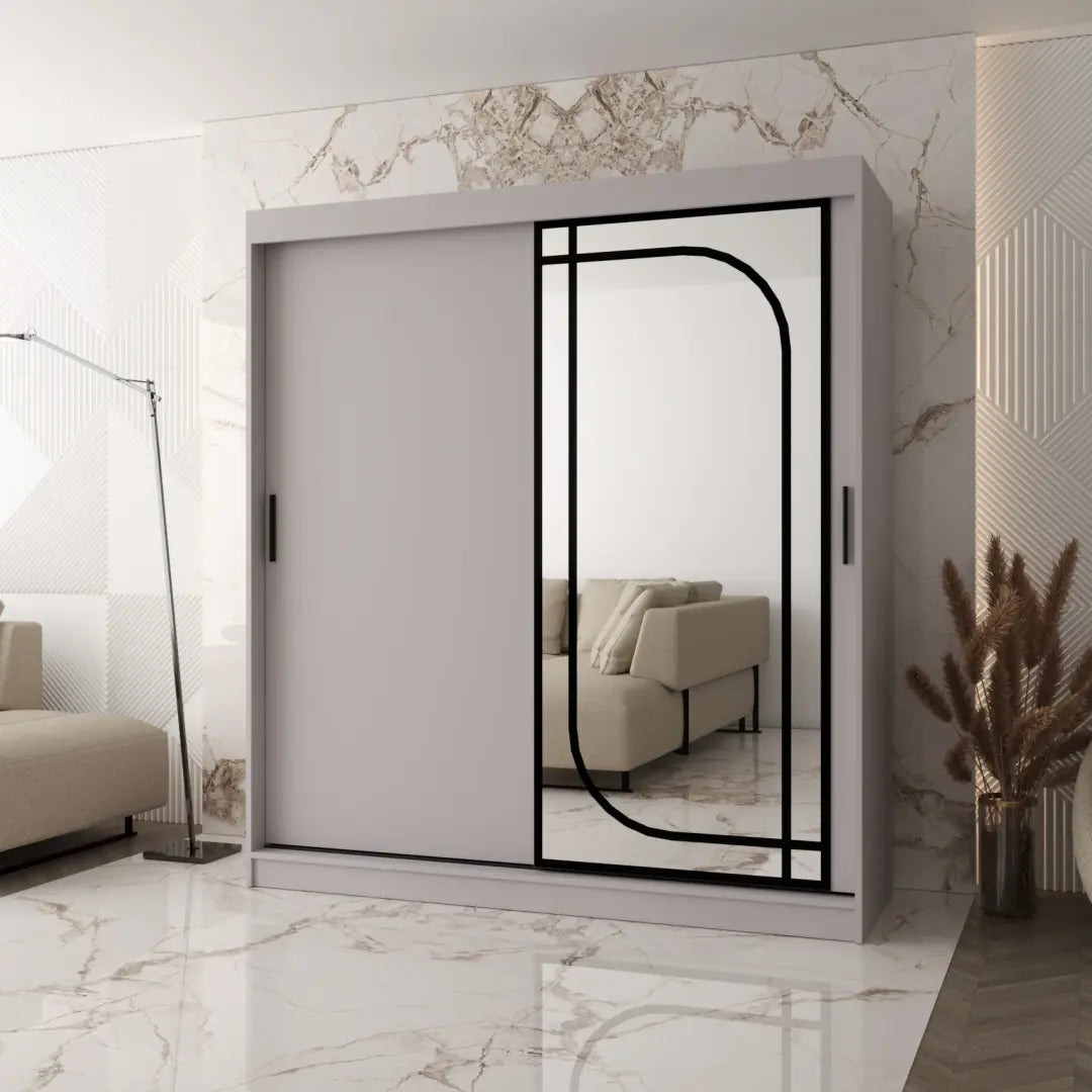 Alabama Sliding Door Wardrobe 180cm