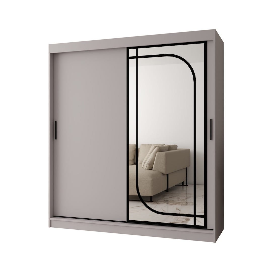Alabama Sliding Door Wardrobe 180cm