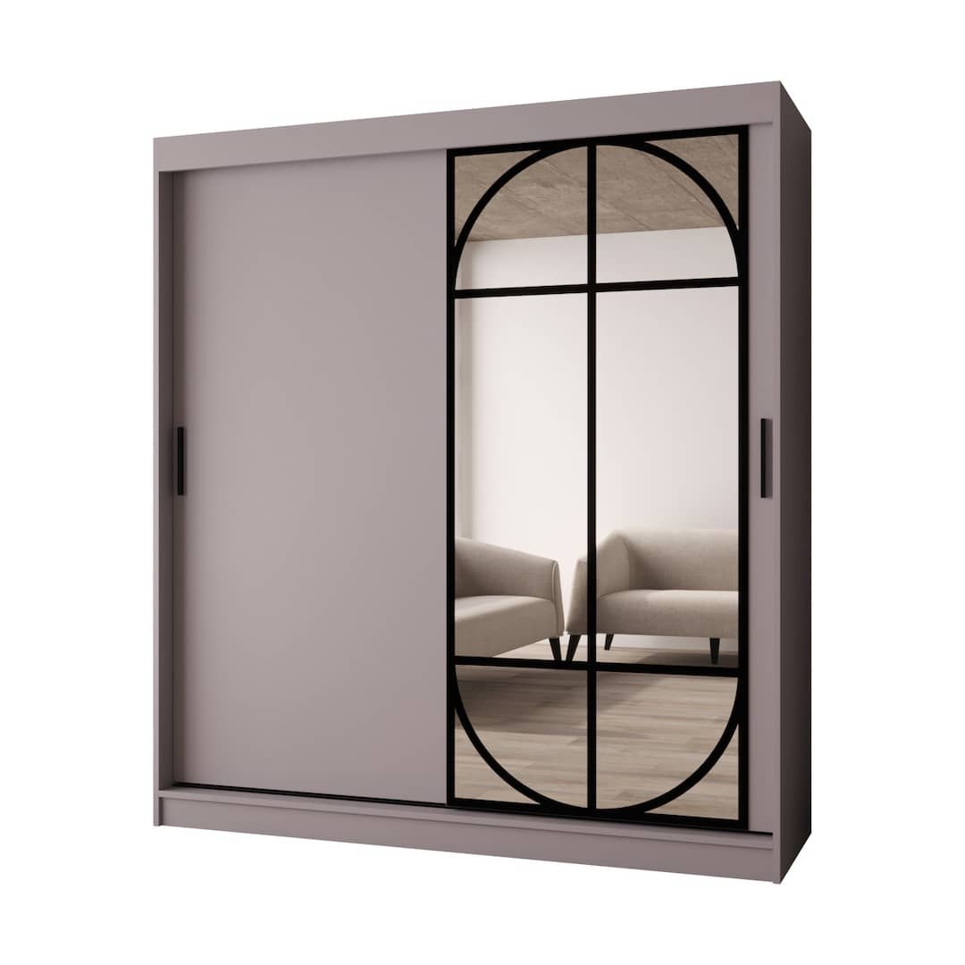 Lugo Sliding Door Wardrobe 180cm