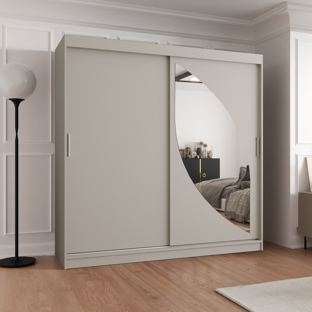 Milo Sliding Door Wardrobe 200cm - product image 8