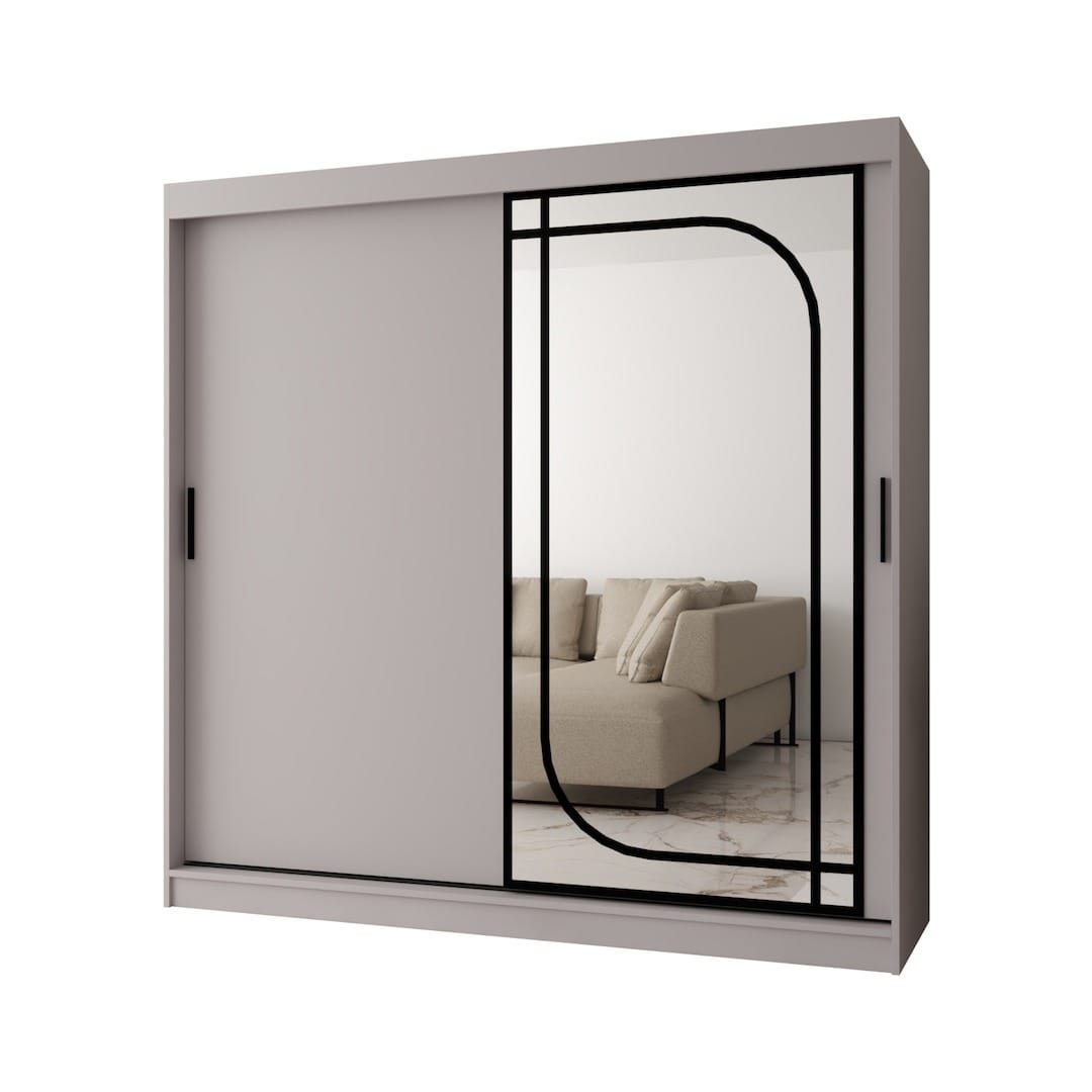 Alabama Sliding Door Wardrobe 200cm