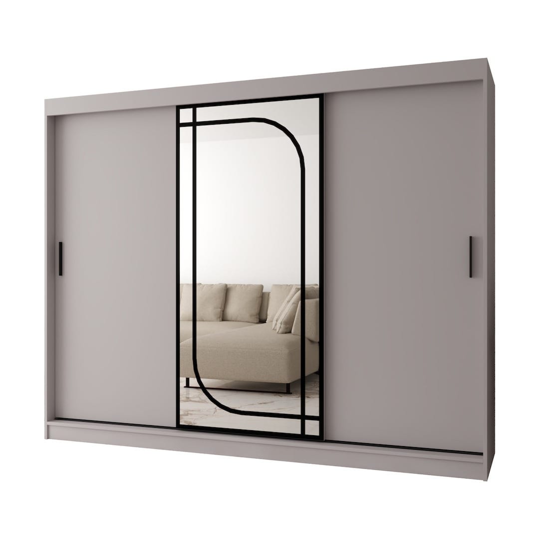 Alabama Sliding Door Wardrobe 250cm