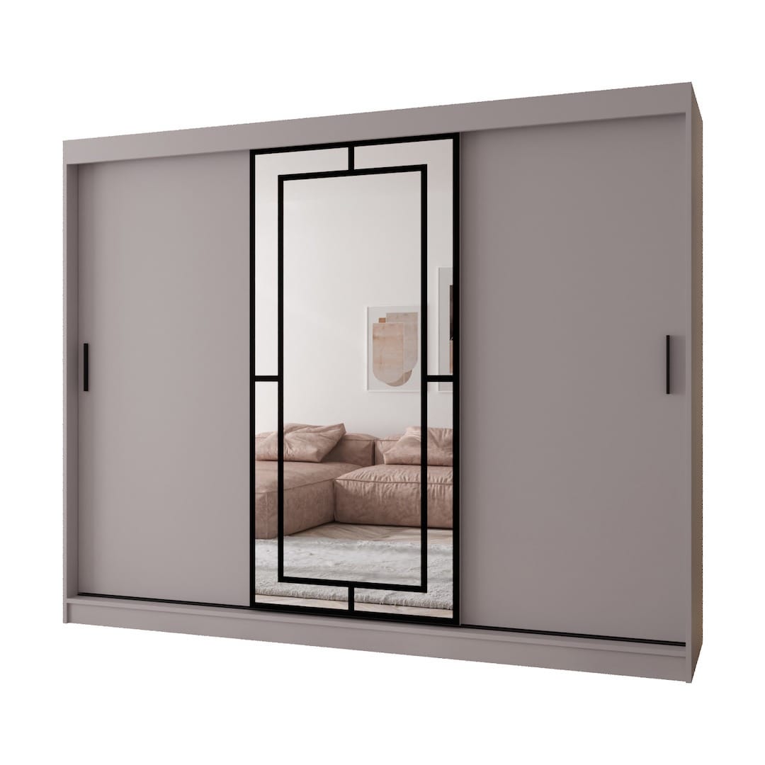 Modena Sliding Door Wardrobe 250cm