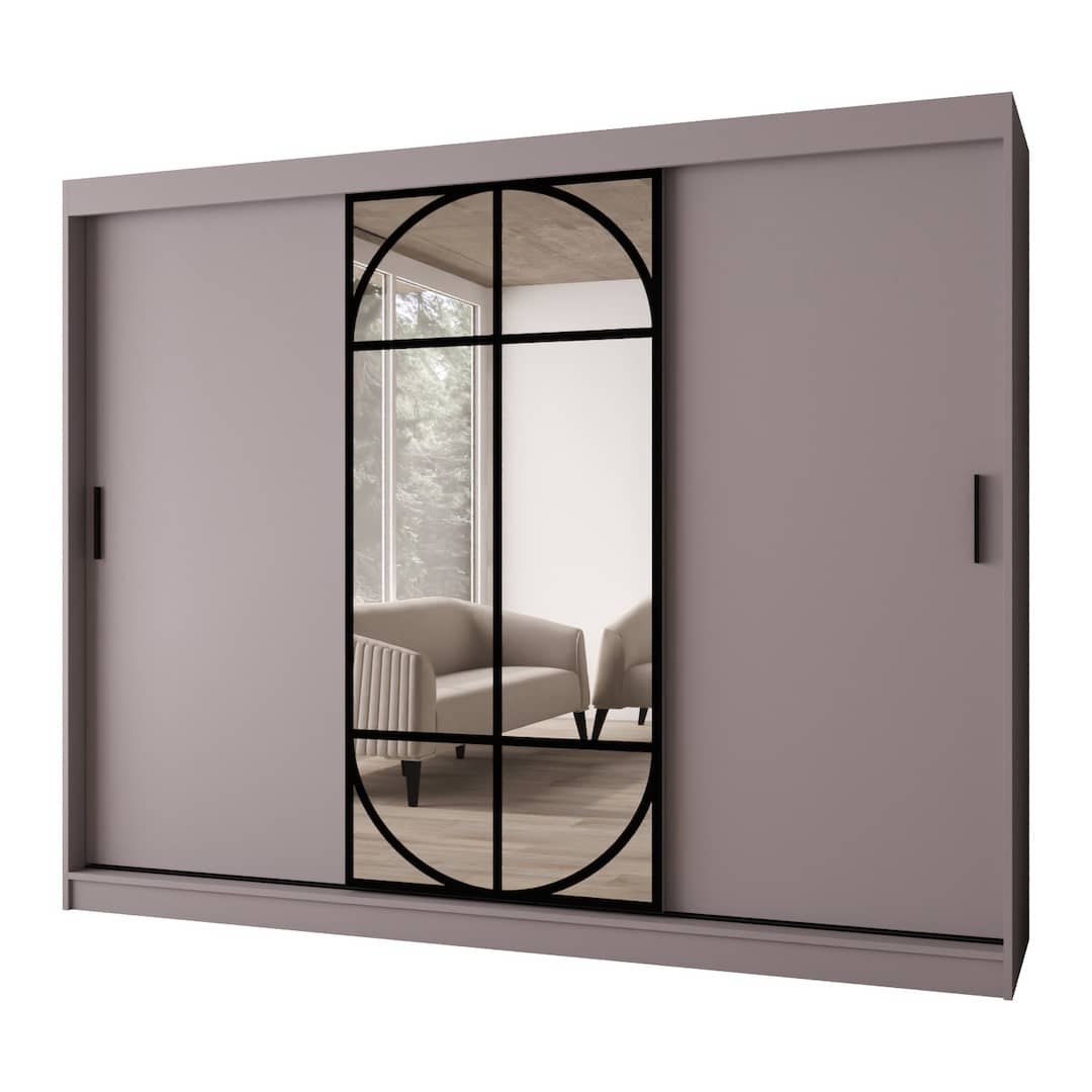 Lugo Sliding Door Wardrobe 250cm