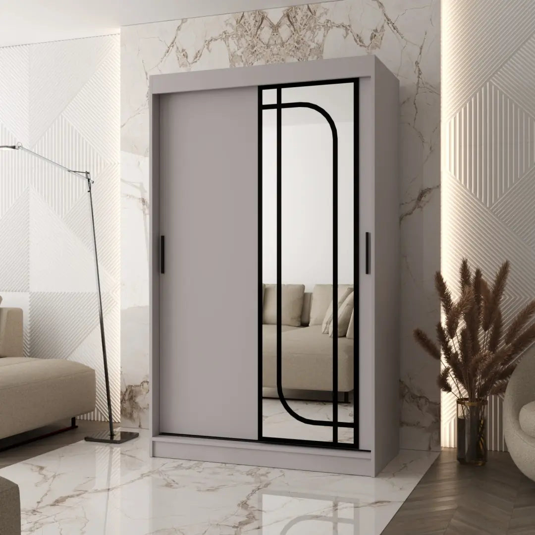 Alabama Sliding Door Wardrobe 120cm