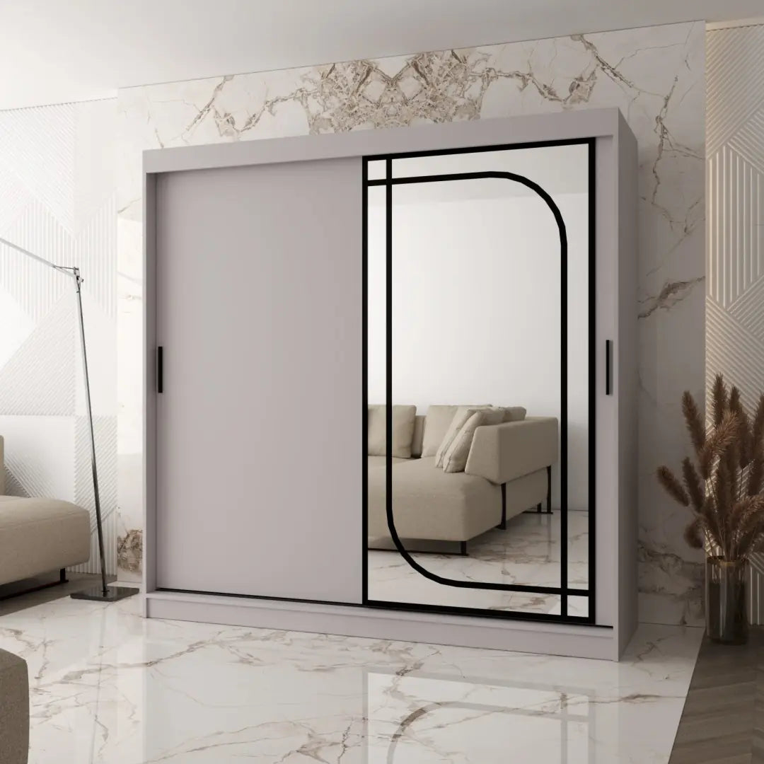 Alabama Sliding Door Wardrobe 200cm