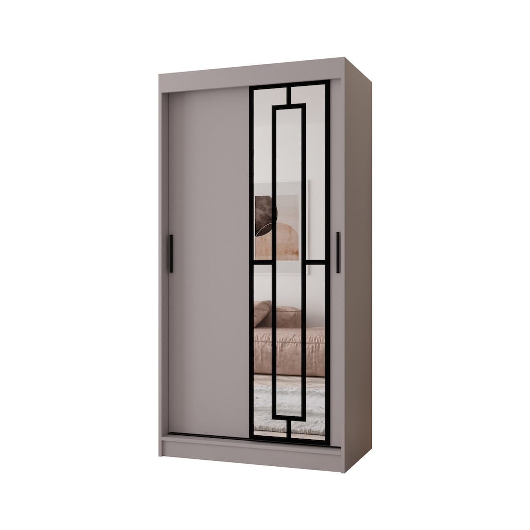 Modena Sliding Door Wardrobe 100cm