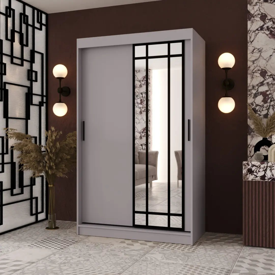 Almeria Sliding Door Wardrobe 120cm