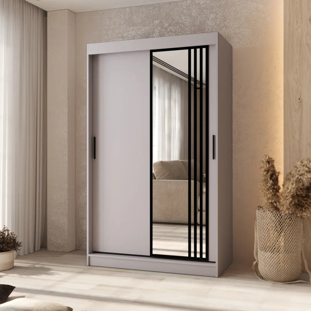 Asved Sliding Door Wardrobe 120cm